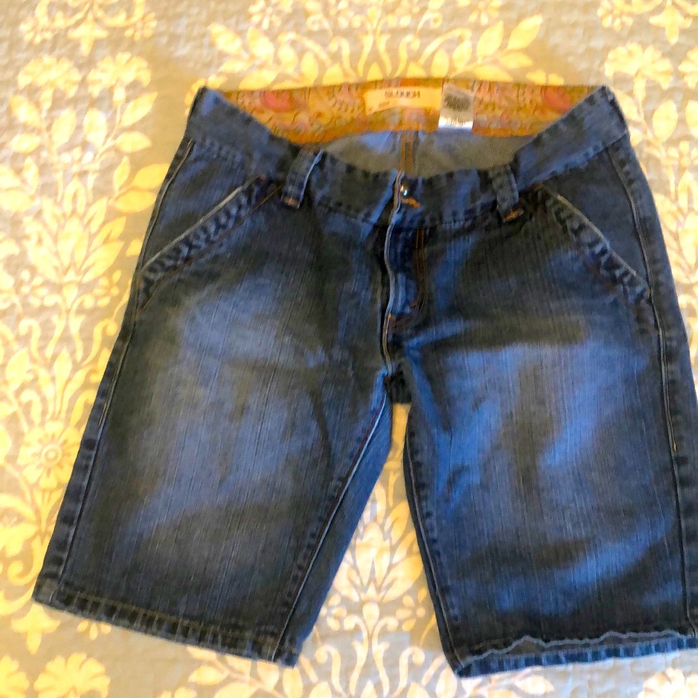 Levin denim jean Bermuda shorts 13